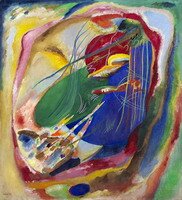 Wassily Kandinsky. Bild mit drei Flecken , 1914
