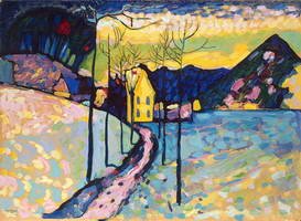 Wassily Kandinsky. Winterlandschaft, 1909