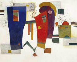 Wassily Kandinsky. Begleitend zur Kontrast, 1935
