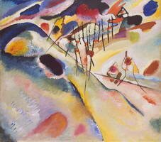 Wassily Kandinsky. Landschaft, 1913