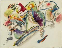 Wassily Kandinsky. Aquarell №13, 1913