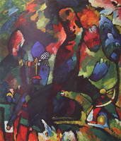 Wassily Kandinsky. Bild mit Bogenschützen , 1909