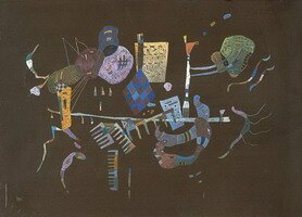 Wassily Kandinsky. Rund um die Linie, 1943