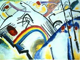 Wassily Kandinsky. Kosaken (Fragment zu Komposition IV), 1910