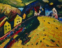 Wassily Kandinsky. Sommerlandschaft, 1909