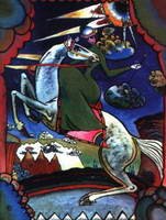 Wassily Kandinsky. Amazone in den Bergen , 1918