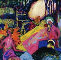 Wassily Kandinsky. Weißes Rauschen, 1908