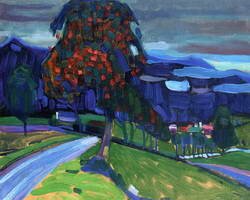 Wassily Kandinsky. Herbst in Murnau, 1908