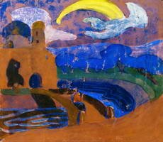 Wassily Kandinsky. Komet, 1900