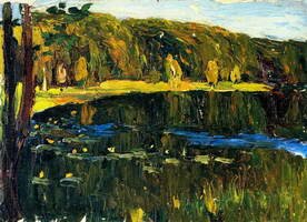 Wassily Kandinsky. Ahtyrka - Dunkler See, 1901