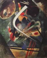 Wassily Kandinsky. Weiße Linie, 1920