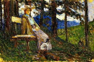 Wassily Kandinsky. Kochel - Anna und Daisy, 1902