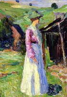 Wassily Kandinsky. Kochel - Gabriele Münter, 1902