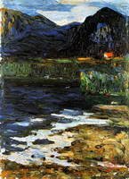 Wassily Kandinsky. Kochel - Schleedorf, 1902