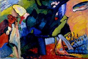 Wassily Kandinsky. Improvisation 4, 1909