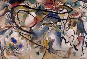 Wassily Kandinsky. Skízze für Komposition V, 1911