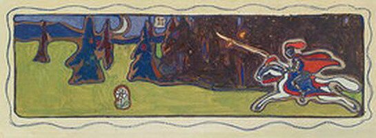 Wassily Kandinsky. Dämmerung, 1901
