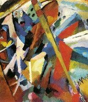 Wassily Kandinsky. Der Heilige Georg, 1911