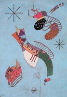 Wassily Kandinsky. Drei Sterne, 1942