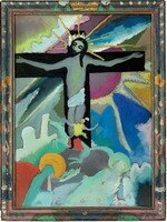 Wassily Kandinsky. Gekreuzigter Christus, 1911