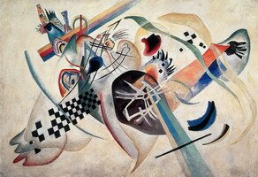 Wassily Kandinsky. Komposition Nr. 224 (Auf Weiss), 1920