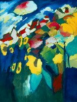 Wassily Kandinsky. Murnau, Garten II, 1910