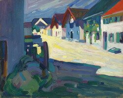 Wassily Kandinsky. Murnau – Strasse, 1908