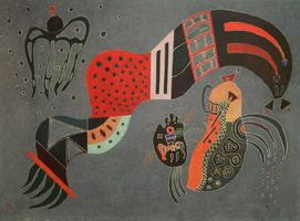 Wassily Kandinsky. Gehärtetem Elan, 1944