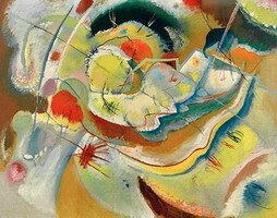 Wassily Kandinsky. Kleine Malerei mit Gelb, 1914