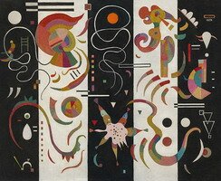 Wassily Kandinsky. Gestreift, 1934