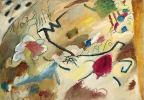 Wassily Kandinsky. Improvisation mit Pferden (Studie für Improvisation 20), 1911