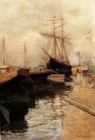 Wassily Kandinsky. Odessa. Port, 1898