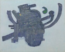 Wassily Kandinsky. Grüner Akzent, 1935