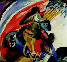 Wassily Kandinsky. Improvisation 12 (Reiter), 1910