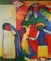 Wassily Kandinsky. Improvisation 6 (Afrikanisches) , 1909