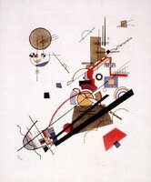 Wassily Kandinsky. Parallel diagonal, 1925