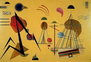 Wassily Kandinsky. Linie-Fleck , 1927
