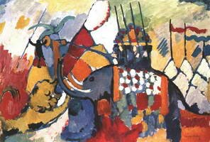 Wassily Kandinsky. Elefant, 1908