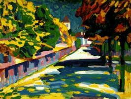 Wassily Kandinsky. Herbst in Bayern, 1908