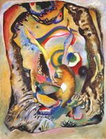 Wassily Kandinsky. Malerei auf hellem Grund, 1916