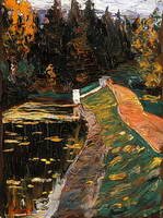 Wassily Kandinsky. Studie für Schleuse, 1901