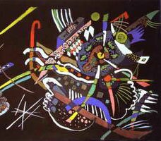 Wassily Kandinsky. Skizzieren Sie f?r die Malerei der Unjuried Art Show, Wand B, 1922