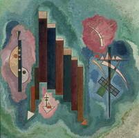 Wassily Kandinsky. Nach unten, 1929