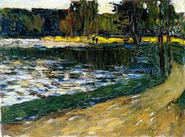 Wassily Kandinsky. M?nchen - Englischer Garten, 1901
