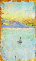 Wassily Kandinsky. Segelboot auf dem Meer, 1902