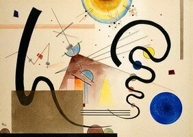 Wassily Kandinsky. Zwei Bewegungen, 1924