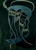 Wassily Kandinsky. Eigensinnige Linie, 1936
