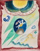 Wassily Kandinsky. Entwurf f?r den Almanach Der blaue Reiter, 1911