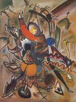Wassily Kandinsky. Komposition Nr. 223 (Bild mit Spitzen), 1919