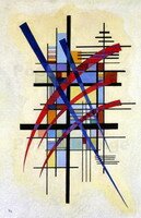 Wassily Kandinsky. Zeichen mit Begleitung, 1927